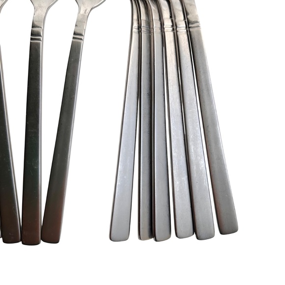 12 pc Oneida 18/10 MCM Style Flatware Indonesia - Picture 6 of 6